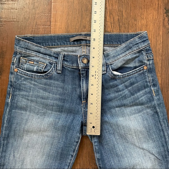 JOE’S Jeans Socialite Kicker, Elizabeth wash cropped, cuffed jeans, size W27 - Picture 8 of 13